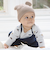 【POLO BCS】モチーフ長袖サロペット