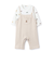 【POLO BCS】モチーフ長袖サロペット