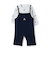 【POLO BCS】モチーフ長袖サロペット