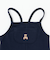 【POLO BCS】モチーフ長袖サロペット