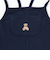 【POLO BCS】モチーフ長袖サロペット