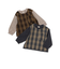 【リンク】チェックドッキング長袖Tシャツ