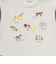 動物刺しゅう長袖Tシャツ