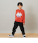【綿100】【365D.】OFUZAKE柄ロンT
