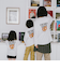 【パパもおそろい】【綿100】【365D.】アソート転写ワイドロンT