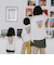 【パパもおそろい】【リンク】アソート転写ワイドロンT