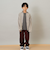 チェックドロップ長袖シャツ