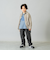 チェックドロップ長袖シャツ