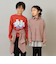 チェックドロップ長袖シャツ