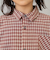 チェックドロップ長袖シャツ