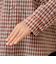 チェックドロップ長袖シャツ