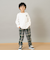 カットツイルテーパード柄パンツ