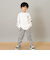 カットツイルテーパード柄パンツ