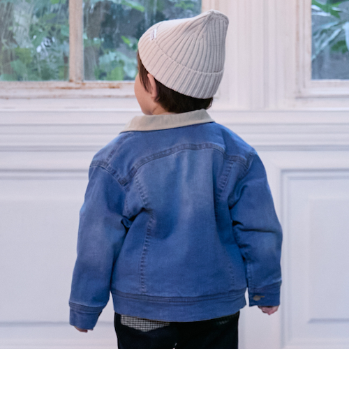 Lee デニムジャケット コーデュロイ襟 3017011338999380_01_5023.jpeg