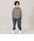 【パパもおそろい】【綿100】【365D.】アソートボーダーワイドロンT