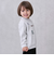 ロゴモチーフ接結長袖Tシャツ