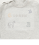 ロゴモチーフ接結長袖Tシャツ