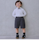 【セミフォーマル】蝶ネクタイつきカットソーシャツ