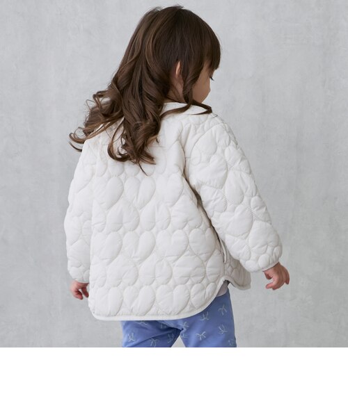 リンク】ハートキルティングジャケット(キッズサイズ)｜プティマインの