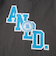 【USAコットン】ANDロゴカレッジワイドロンT
