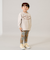 【USAコットン】チェーンステッチロゴワイドロンT