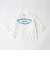 【USAコットン】チェーンステッチロゴワイドロンT