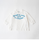 【USAコットン】チェーンステッチロゴワイドロンT