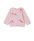 ロゴ刺しゅう長袖Tシャツ