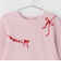 ロゴ刺しゅう長袖Tシャツ