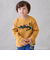 【おさるのジョージ】接結アップリケ長袖Tシャツ
