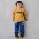 【おさるのジョージ】接結アップリケ長袖Tシャツ