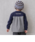 【おさるのジョージ】接結アップリケ長袖Tシャツ