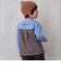【おさるのジョージ】接結アップリケ長袖Tシャツ