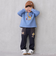【おさるのジョージ】接結アップリケ長袖Tシャツ