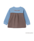 【おさるのジョージ】接結アップリケ長袖Tシャツ