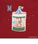 【おさるのジョージ】接結アップリケ長袖Tシャツ