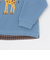 【おさるのジョージ】接結アップリケ長袖Tシャツ