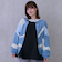 【リンク】シャギーニット柄カーディガン
