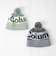 【Columbia】ロゴポンポンニット帽