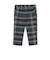 チェックのびのび起毛ストレッチパンツ