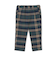チェックのびのび起毛ストレッチパンツ