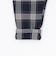 チェックのびのび起毛ストレッチパンツ