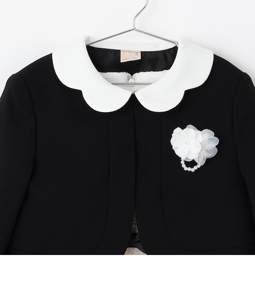 フォーマル】ジャガードリボンOP+衿つきJKセット｜プティマインの通販