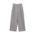 【フォーマル】センタープレスワイドパンツ