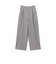 【フォーマル】センタープレスワイドパンツ