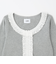 【親子リンク】レースフリルテレコ長袖Tシャツ