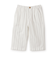 ストライプ/ウエストタックイージーパンツ