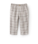 のびのびストレッチチェックパンツ