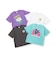 アソートSOFVIプリント半袖Tシャツ