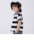 【WEB限定カラーあり/食品防汚】ボーダー半袖Tシャツ